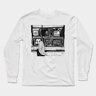 Girls Watch the TV Long Sleeve T-Shirt